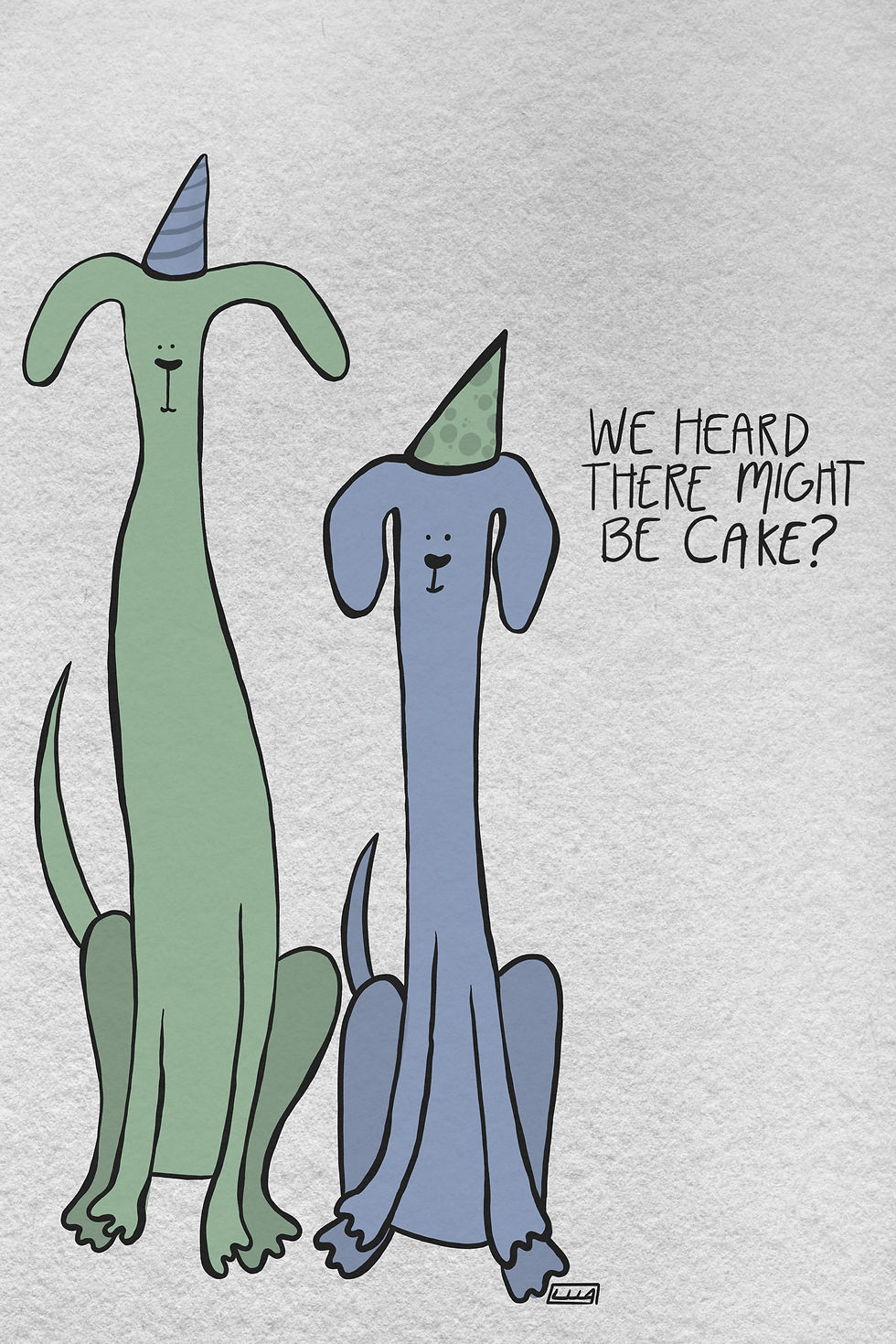 Thumbnail: Surprise “Birthday Etiquette” 4x6 Mini Print  