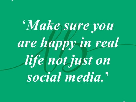 Be happy in real life...