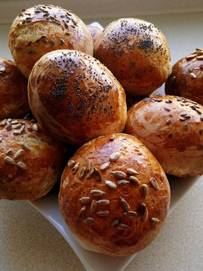 Bułki pszenne na maślance