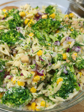 🥗🥦 Sałatka z kurczakiem i brokułem 🥦🥗