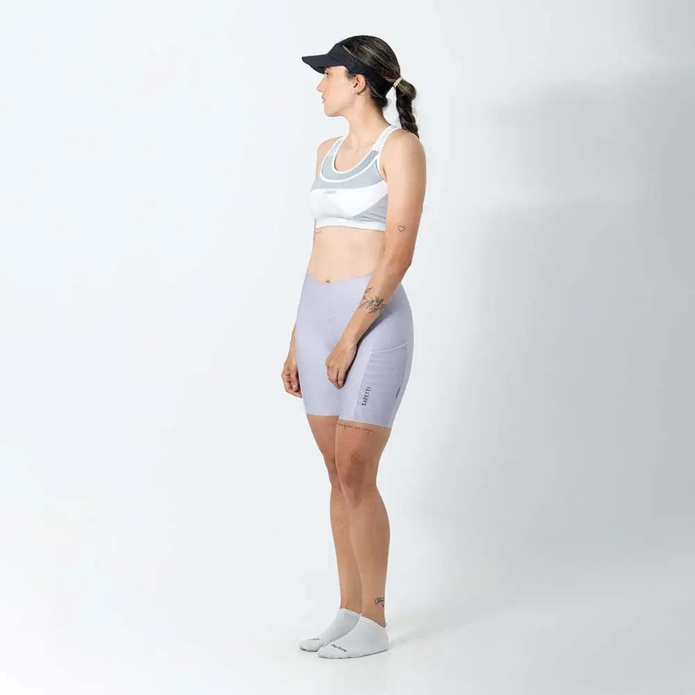 Short running de mujer Titán lavanda 