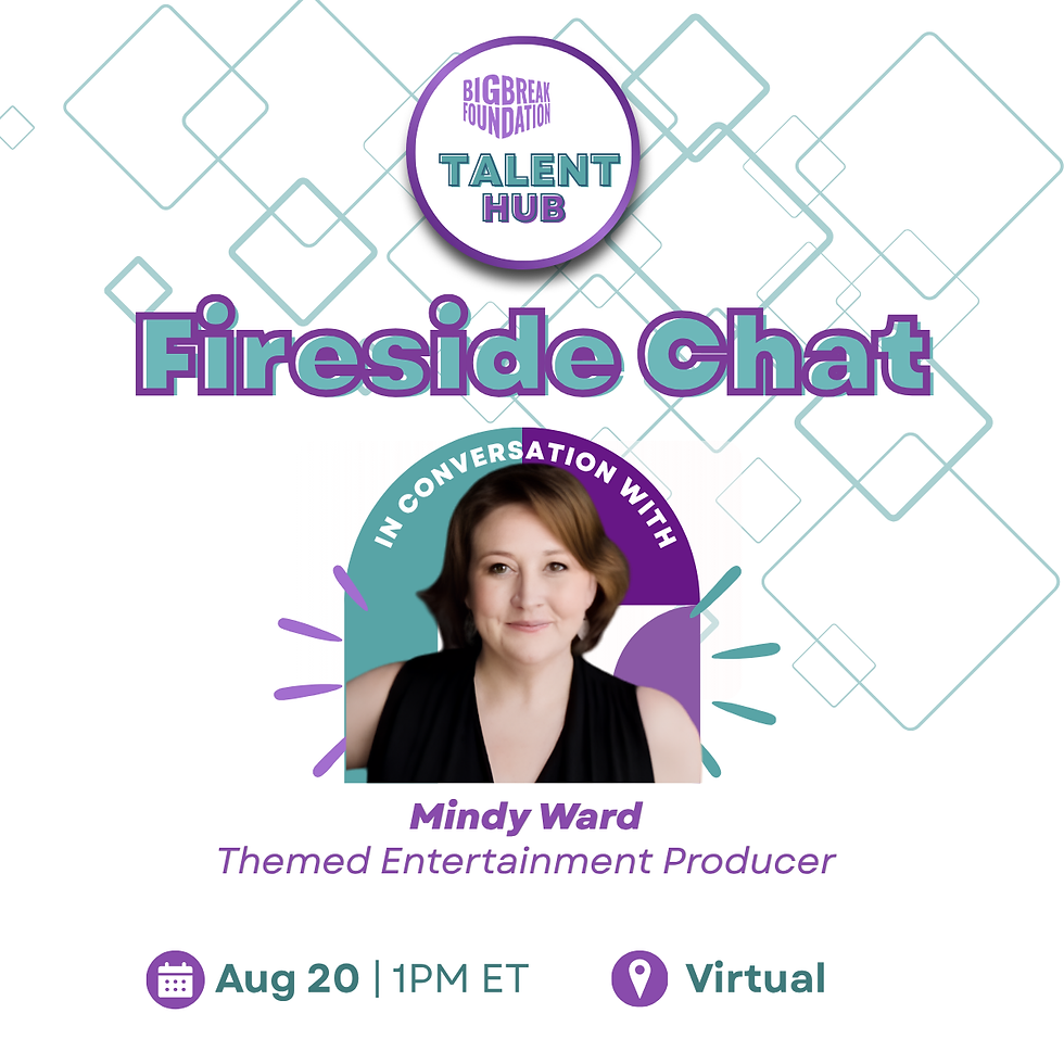 Fireside Chat with Themed Entertainment Producer, Mindy Ward