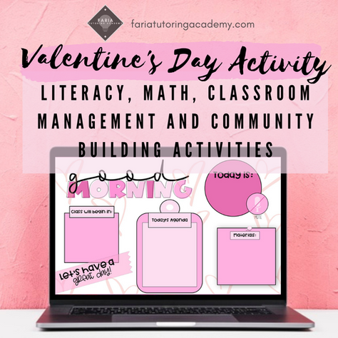 Valentine's Day Activity Package with Freebie