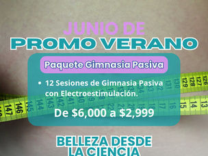PROMO VERANO - Paquete de Gimnasia Pasiva