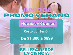 PROMO VERANO - Sesión de Nutrición Capilar
