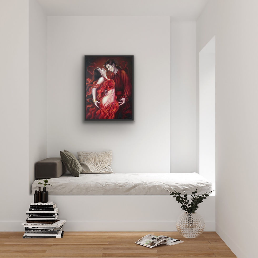 Thumbnail: Tango (60 x 80 cm.)