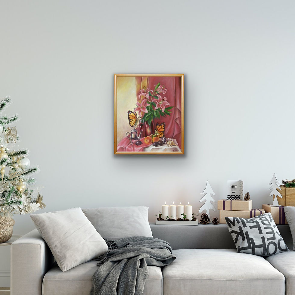 Thumbnail: When everyone is sleeping(60 x 70 cm.)