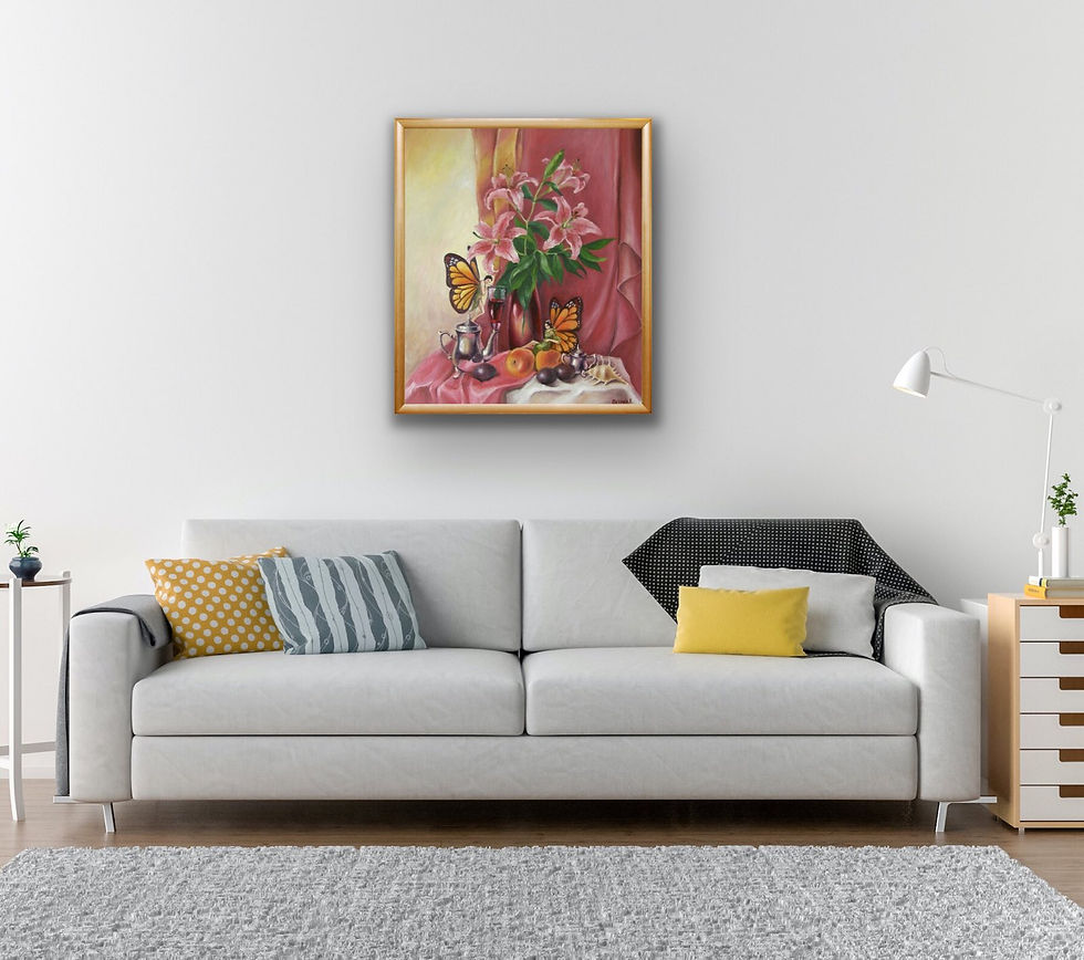 Thumbnail: When everyone is sleeping(60 x 70 cm.)