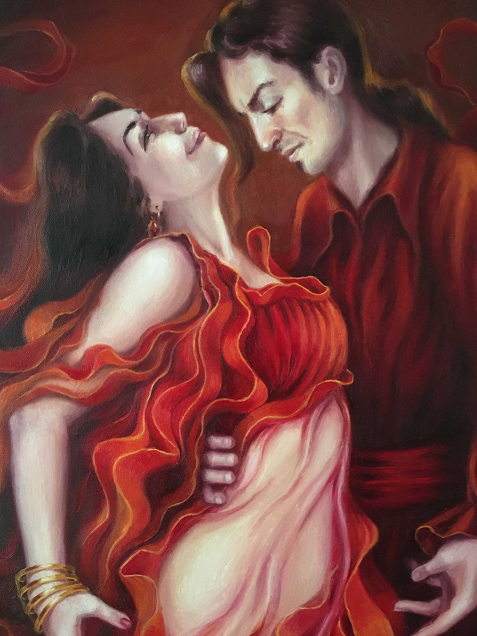 Thumbnail: Tango (60 x 80 cm.)