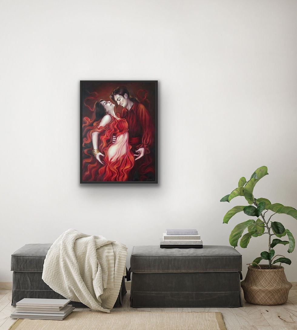 Thumbnail: Tango (60 x 80 cm.)