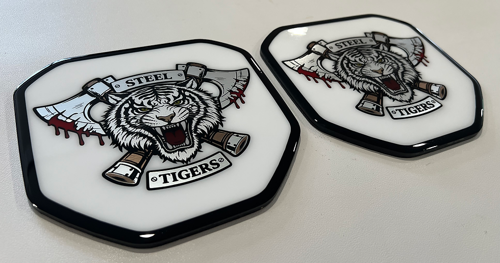Thumbnail: Custom Tailgate Badge- Compatible w/ 2019+ Ram Tailgate Emblem (1500,2500,3500)