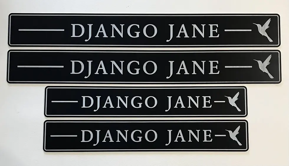 Thumbnail: Custom Door Sill Protectors – Personalized Acrylic Car Door Sill Plates