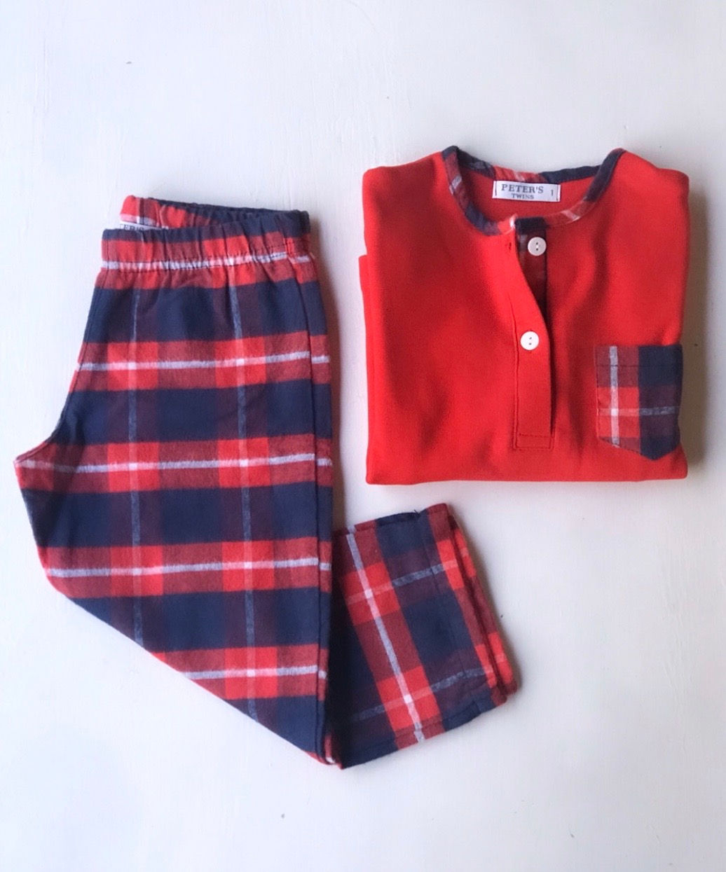 Pijama Cardiff Rojo