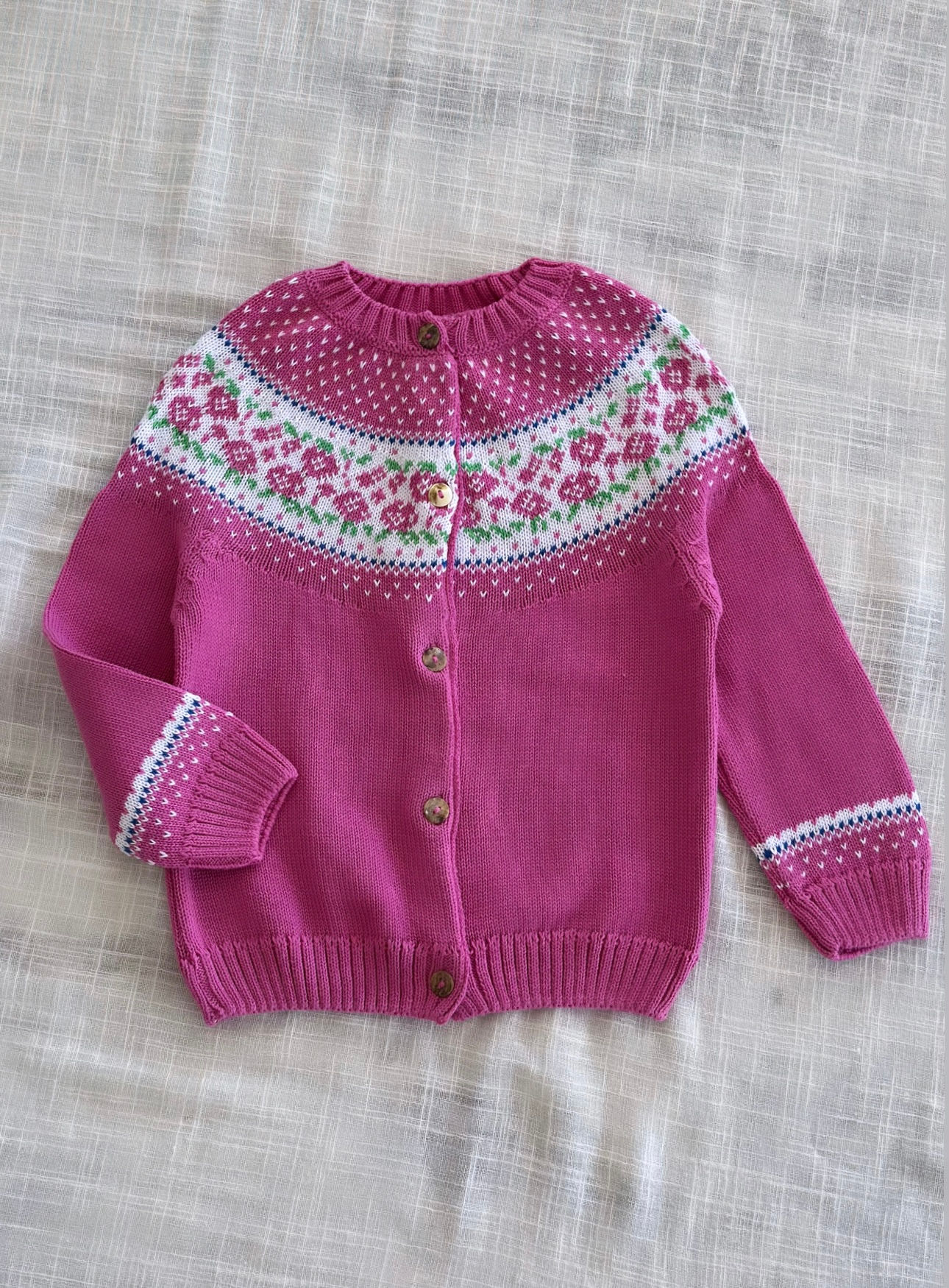 Saco Canesú Fresh Flowers