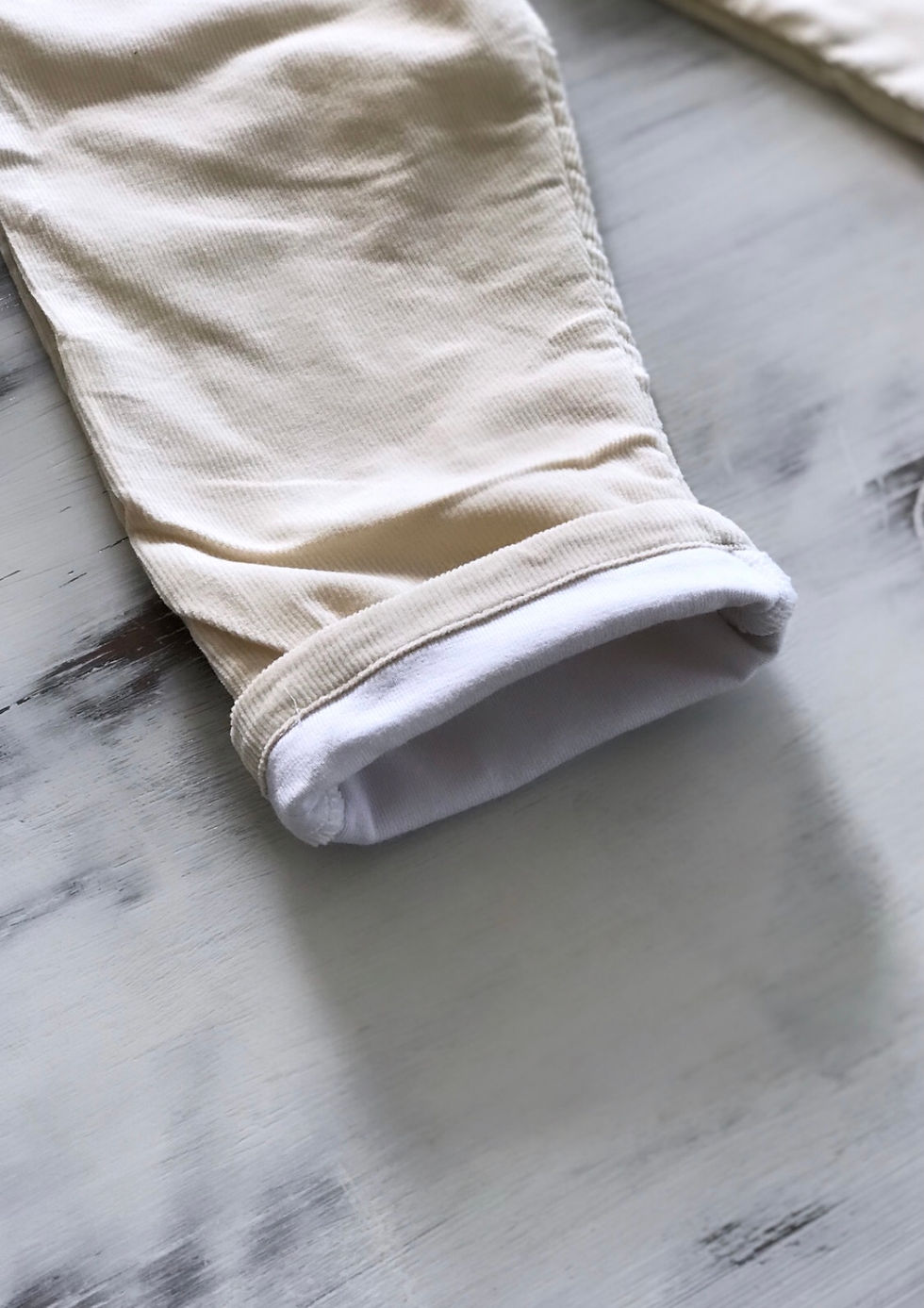 Miniatura: Pantalón Corderoy Forrado Vainilla