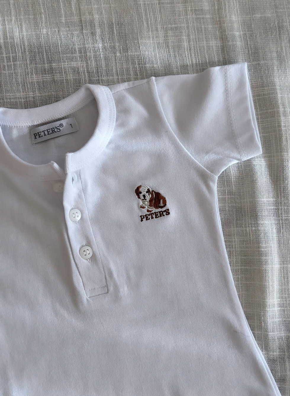 Miniatura: Body Bulldog Blanco