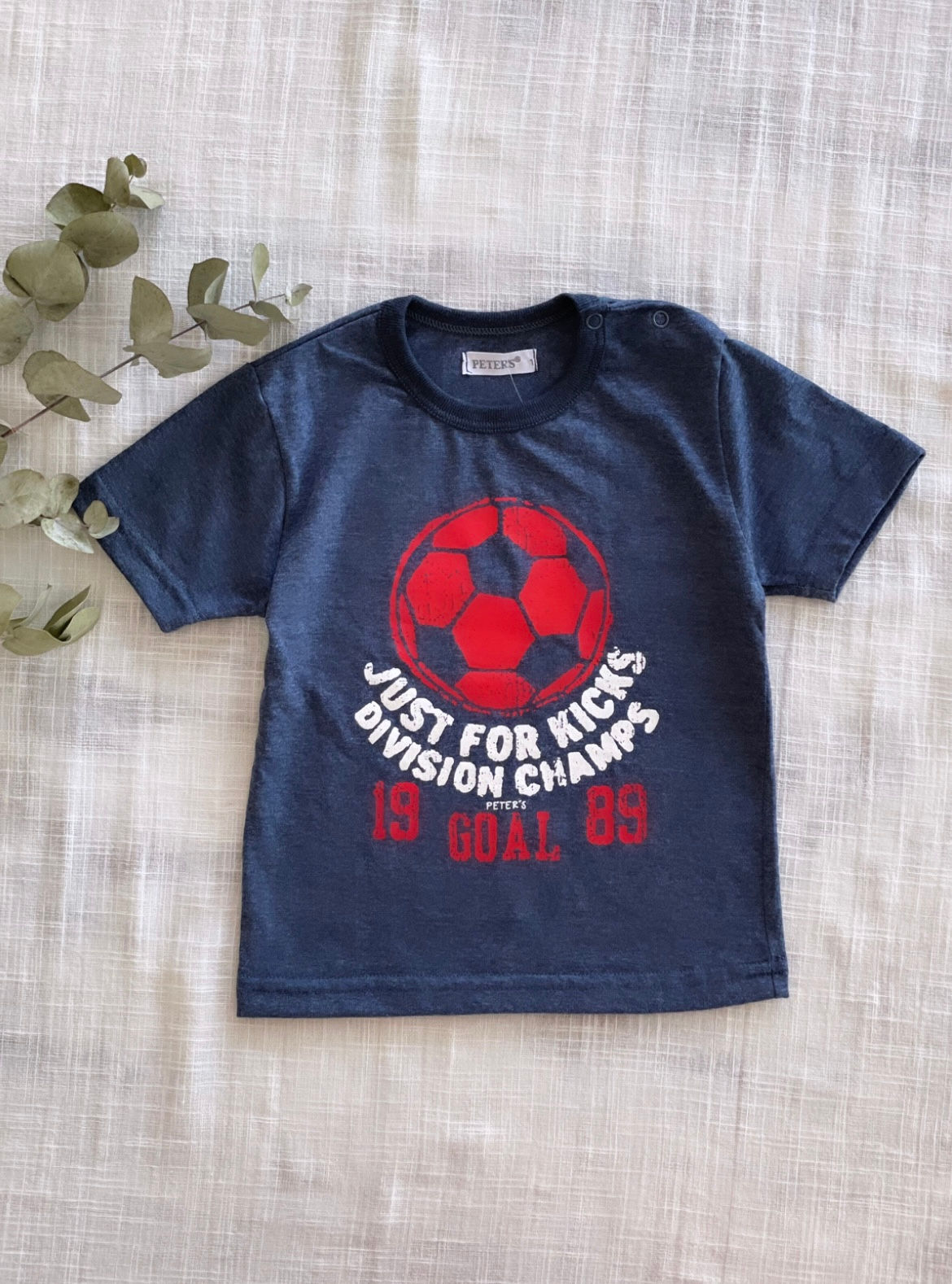 Remera Pelota Azul Melange