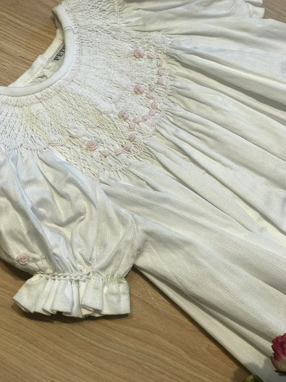 Miniatura: Vestido Batin Punto Smock
