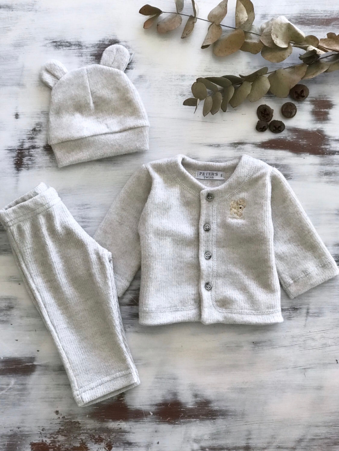 Campera Smith Kuma Gris