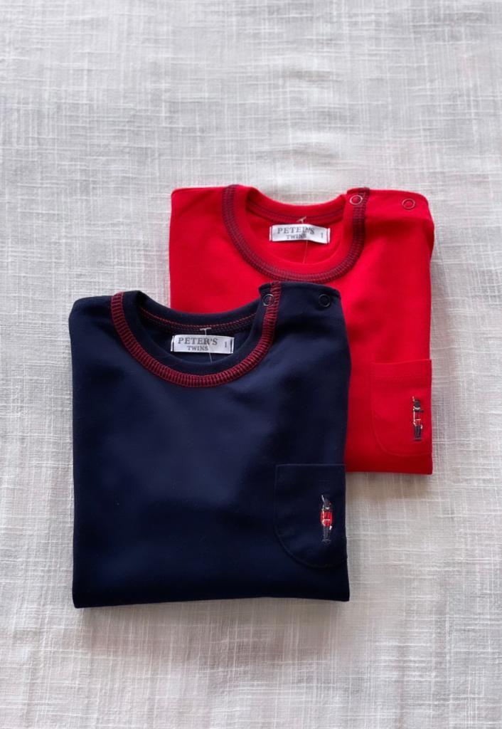 Miniatura: Remera Soldadito Pespunte Roja