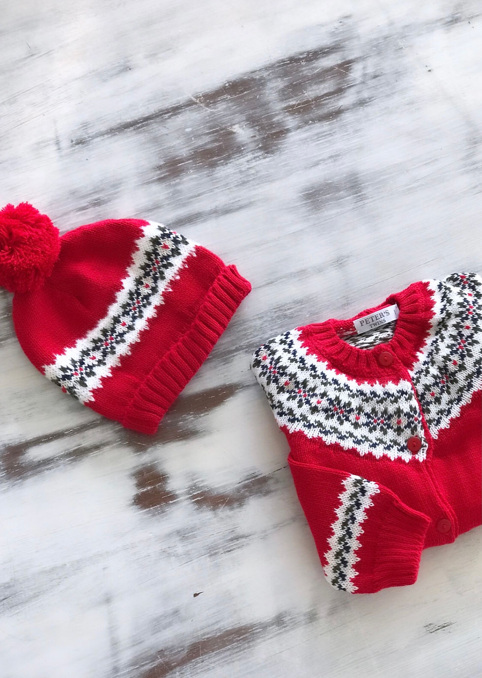 Miniatura: Gorro Guarda Lana Rojo