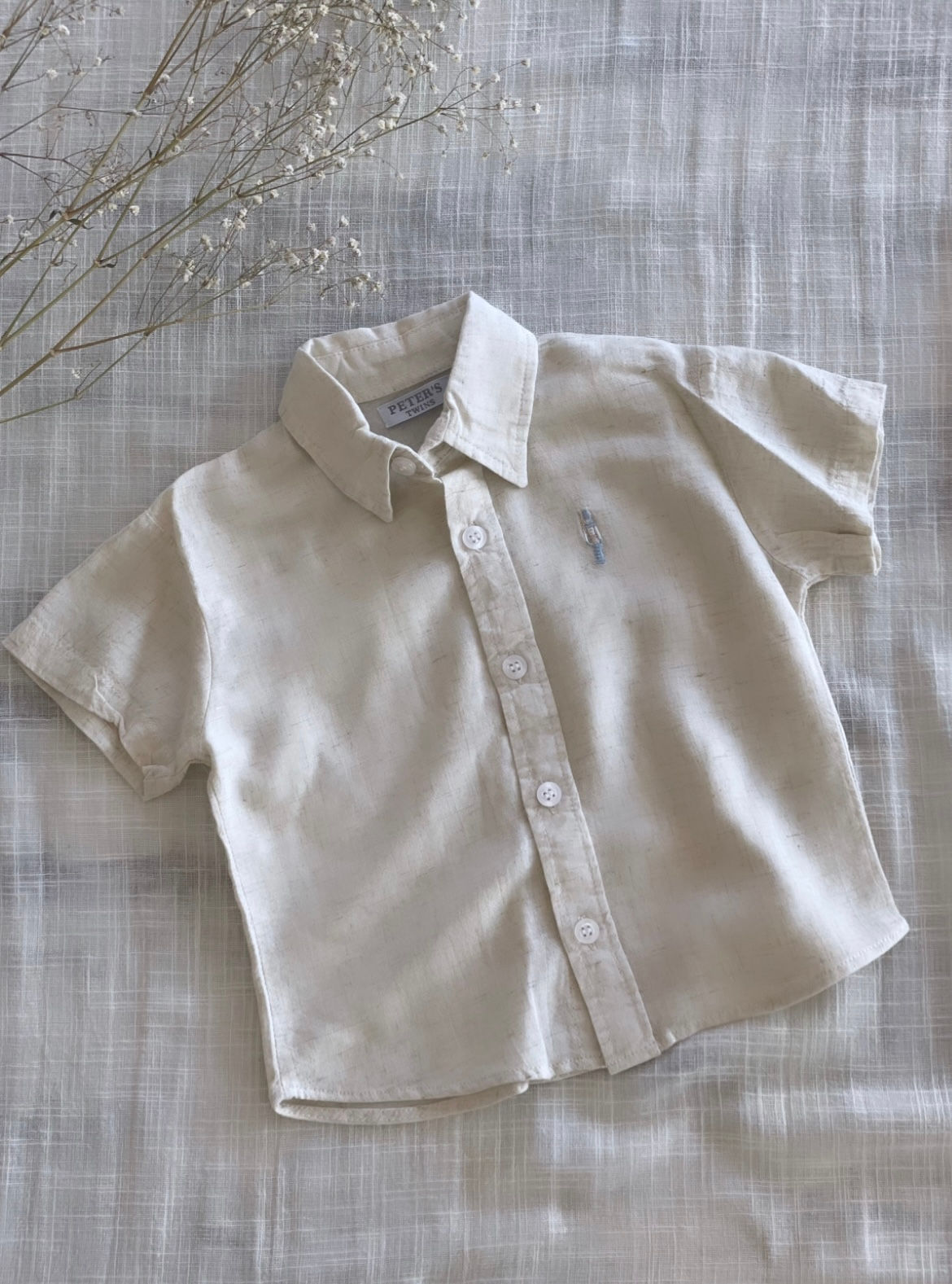 Camisa Clásica Lino Natural