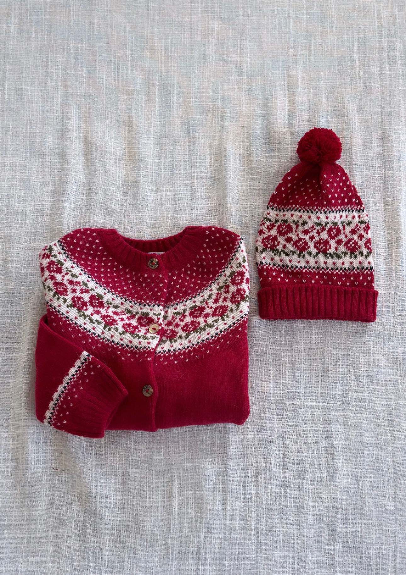 Gorro Lana Fresh Flowers