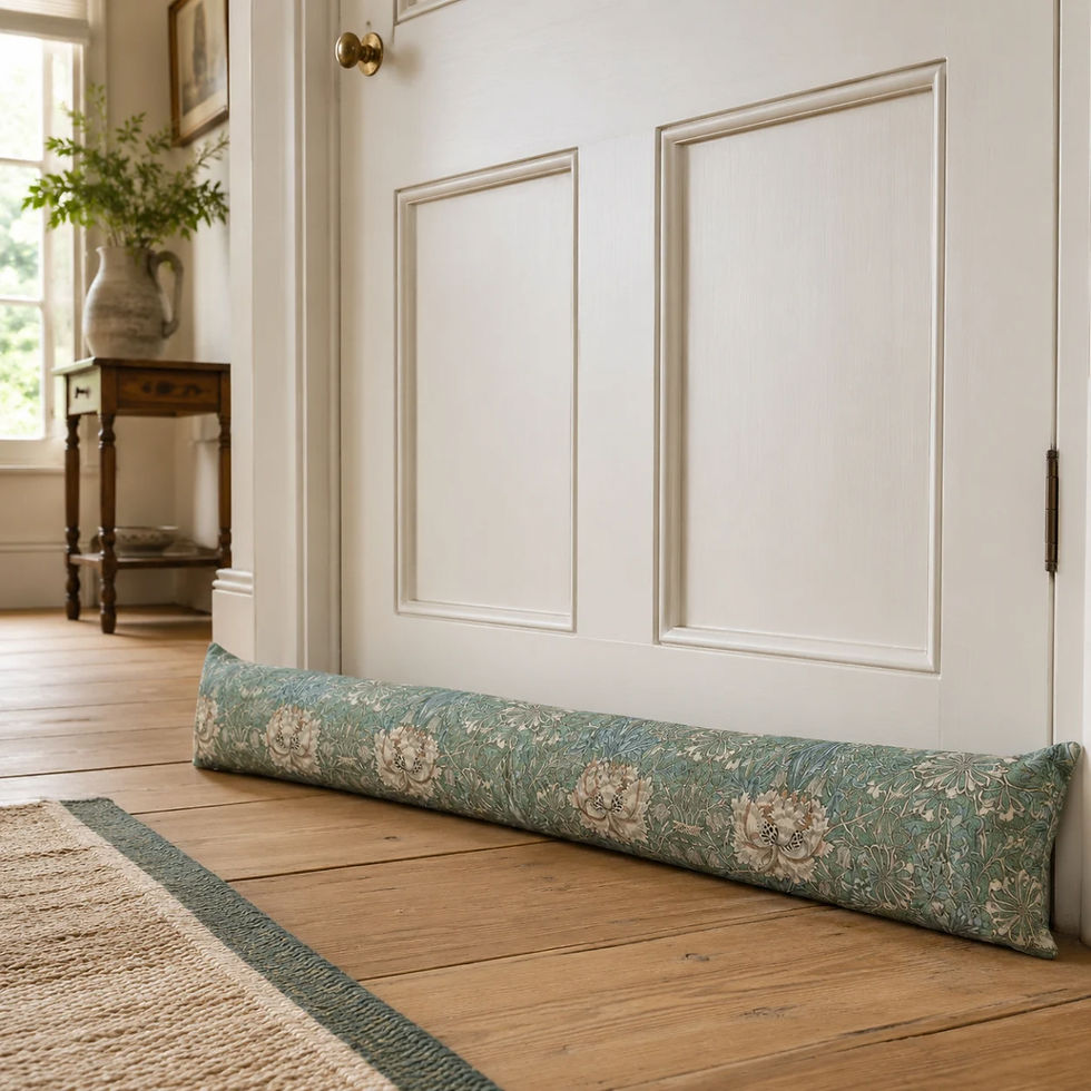 Thumbnail: WILLIAM MORRIS SEASPRAY DOOR DRAUGHT EXCLUDER