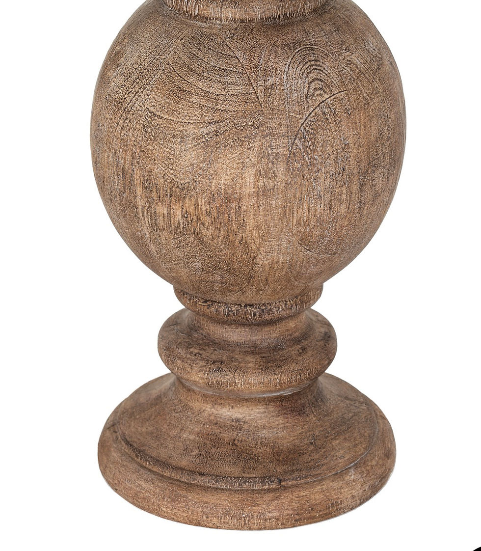 Thumbnail: Edged natural linen shade supplied with the Clarion Lake House Table Lamp.