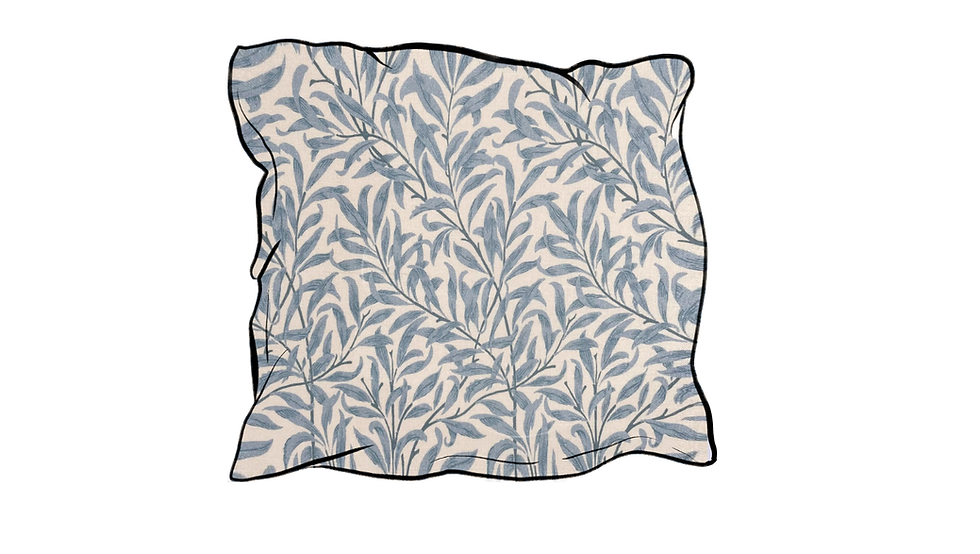 william morris bough azure scatter cushion