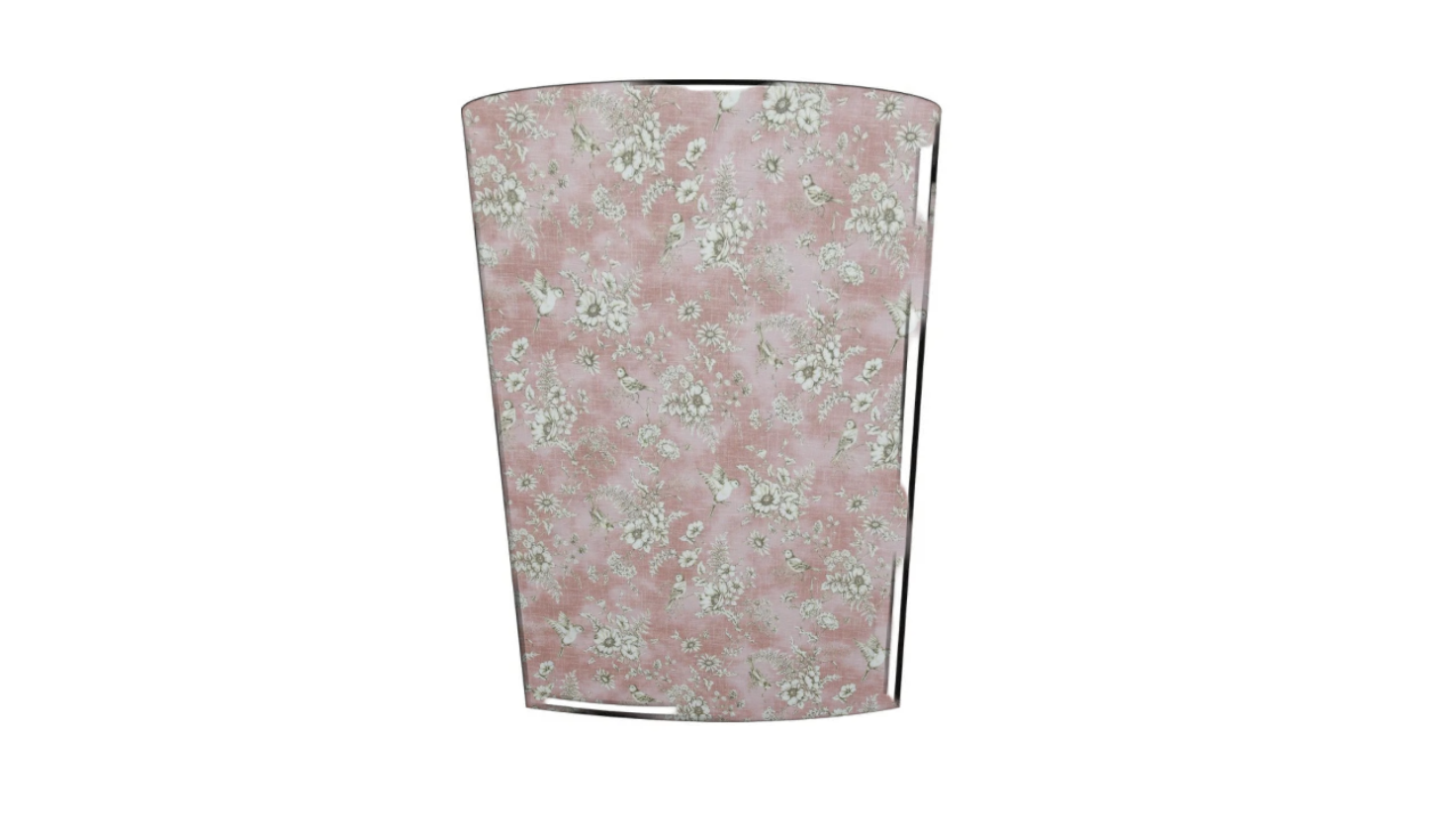 iliv toile finch rose pink waste paper bin