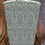Thumbnail: william morris snakeshead denim waste paper bin with silver trim