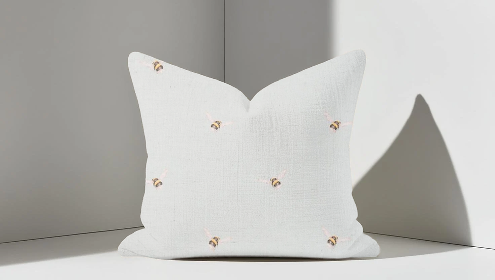 Thumbnail: wrendale bees scatter cushion
