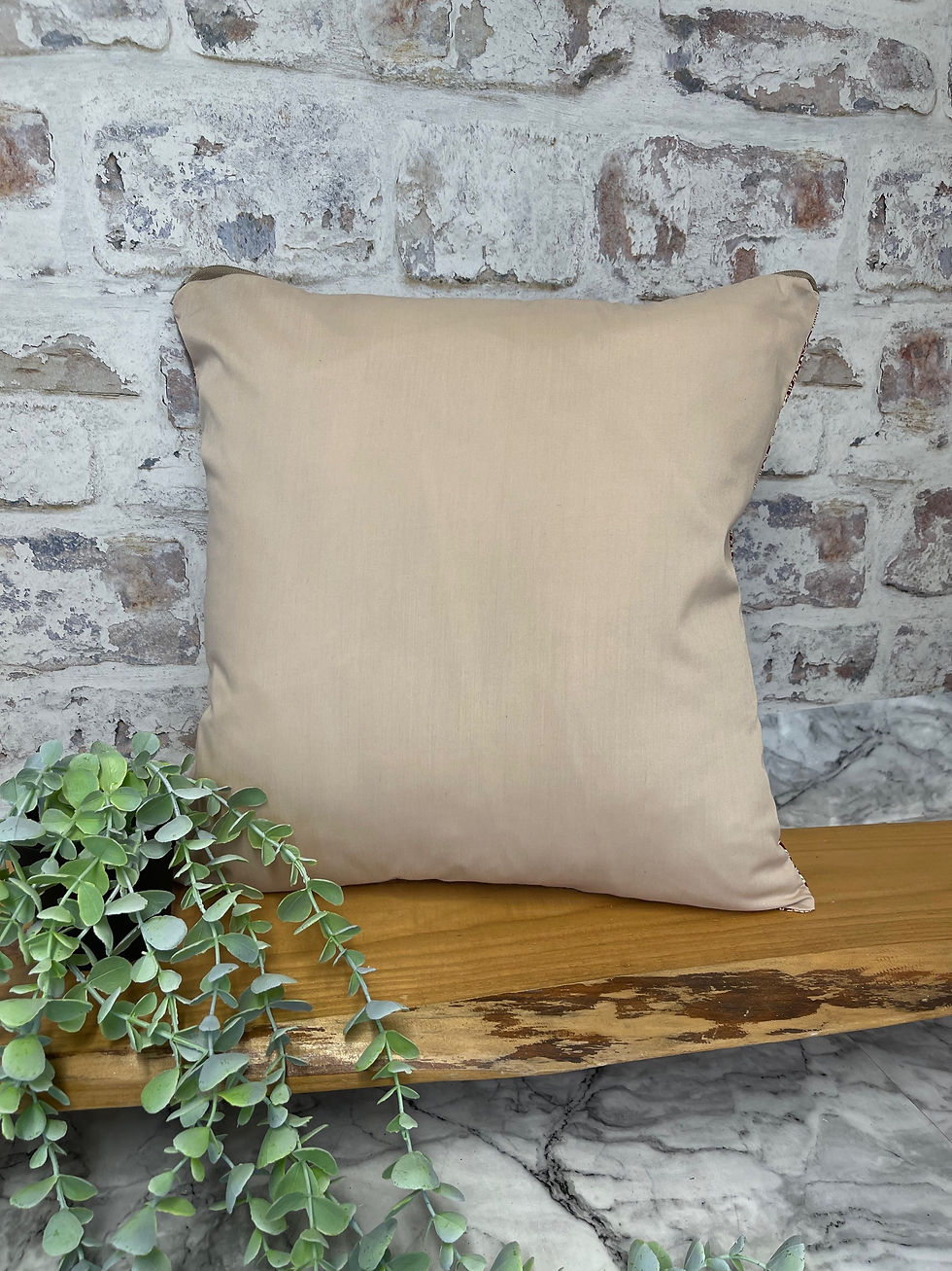 clarke & clarke goose natural scatter cushion berry grouse