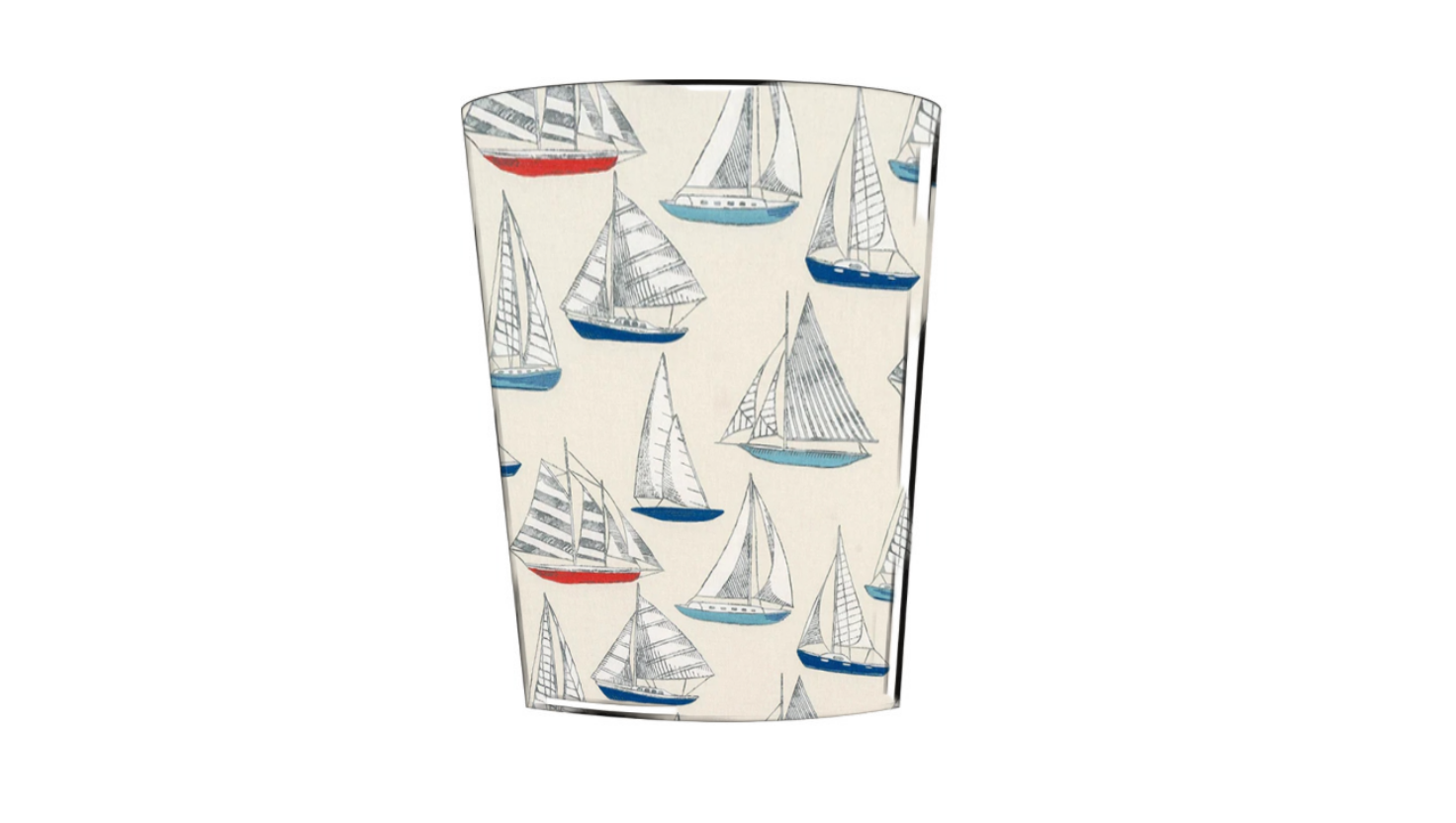 Fryetts Ocean Yachts fabric waste paper bin