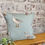 Thumbnail: clarke & clarke goose duck egg scatter cushion berry grouse