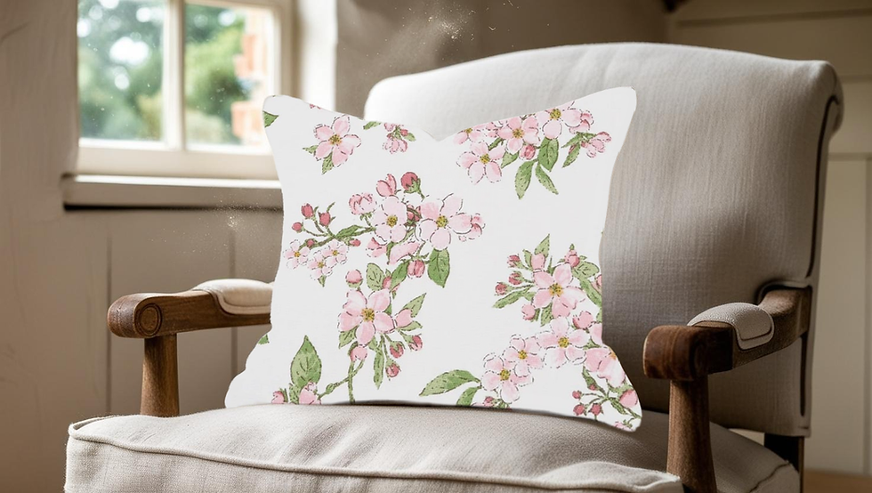 sophie allport blossom fabric scatter cushions