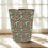 Thumbnail: Handmade William Morris Orchid in Nightshade WMP009 Waste Paper Bin