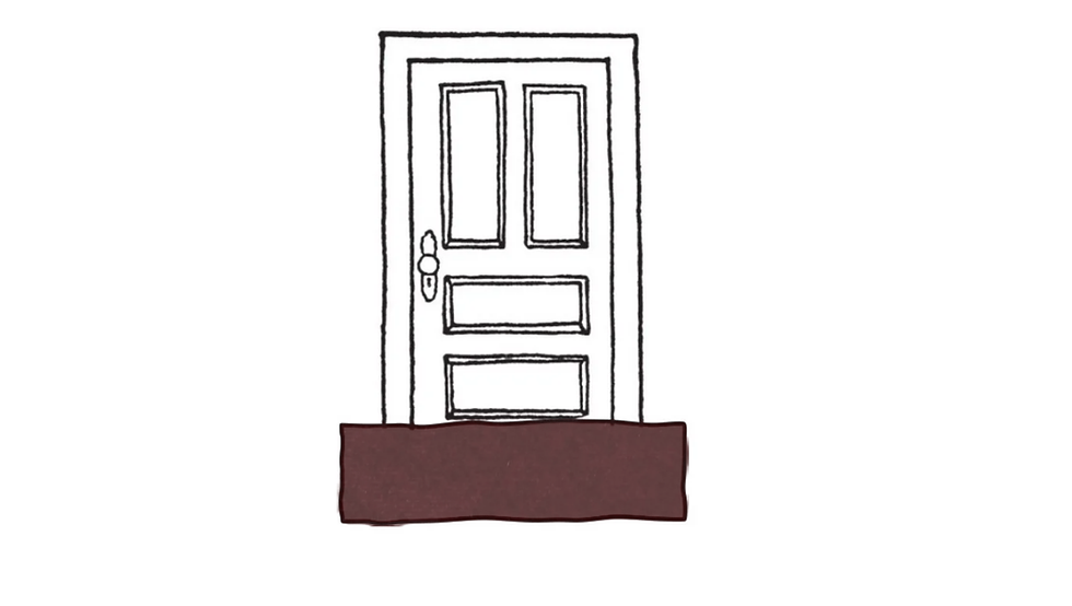 Venetian velvet burgundy draught excluder