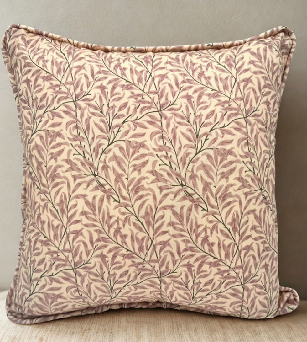 william morris willow bough rose sale clearance scatter cushion pink