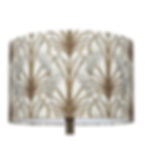 Angel Strawbridge Nouveau Heron in Cream Lampshades by Berry & Grouse