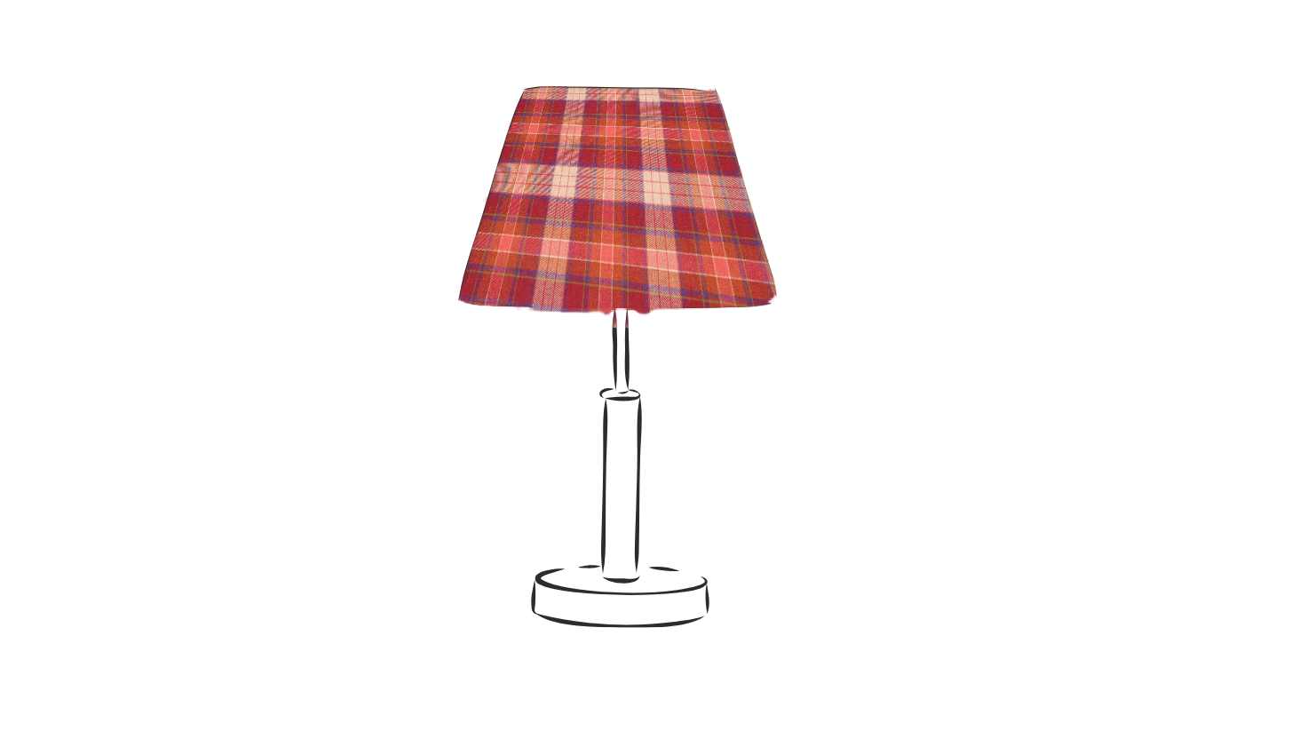 chess Lewis Fireside empire table lampshade