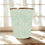 Thumbnail: william morris larkspur duck egg waste paper bin with gold trim