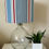 Thumbnail: clarke and clarke mineral sail stripe lampshades berry and grouse