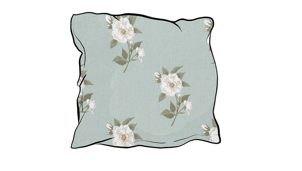 sophie allport rose duck egg scatter cushion