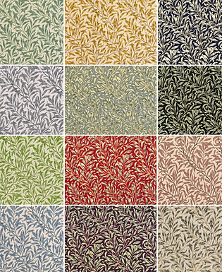William Morris Bough Fabric designs
