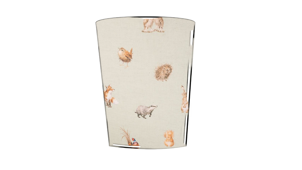 wrendale green woodlanders waste paper bin