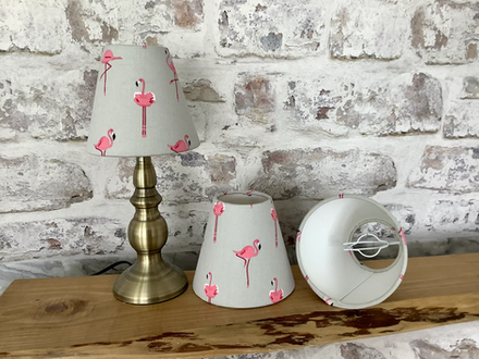 Sophie Allport Flamingo Candle Clip lampshades
