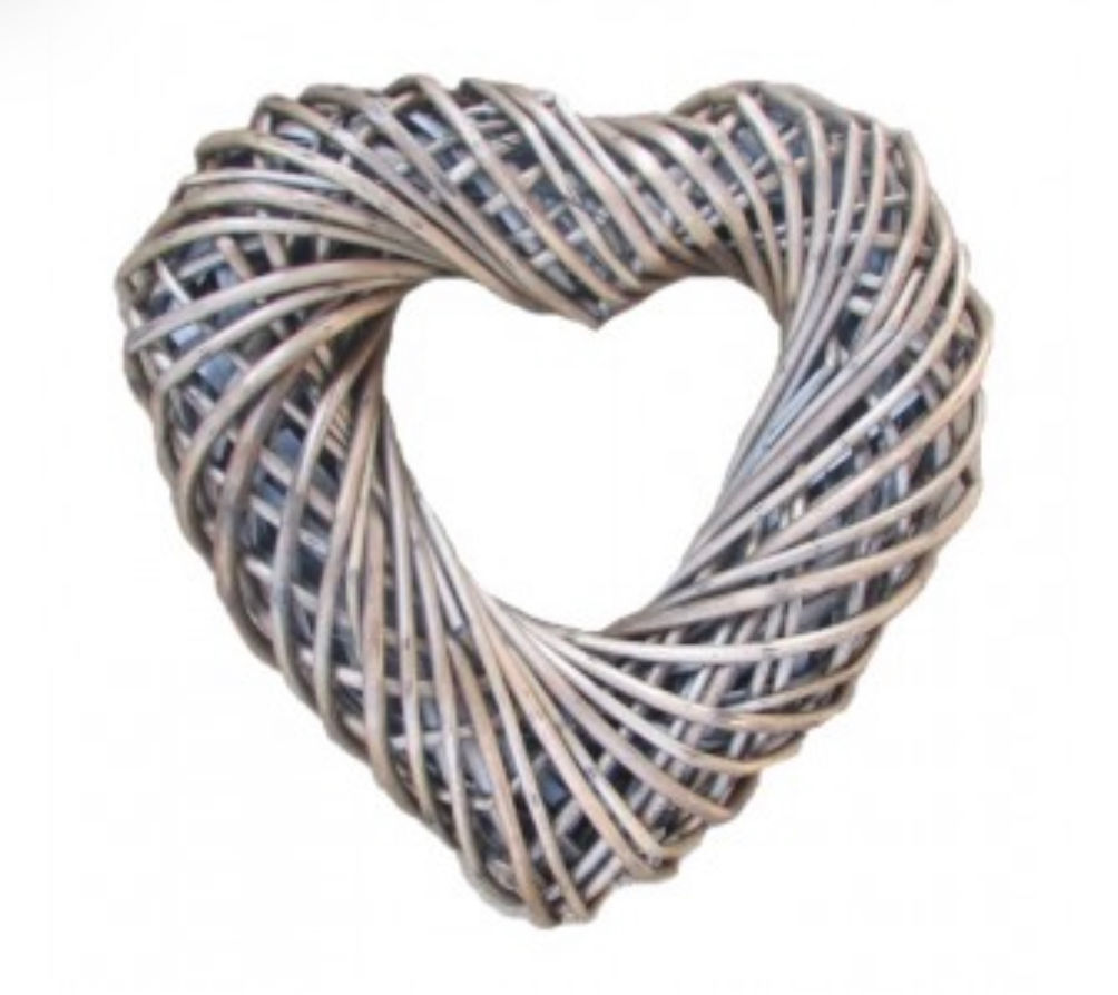 Small Heart Shaped Willow Wreath