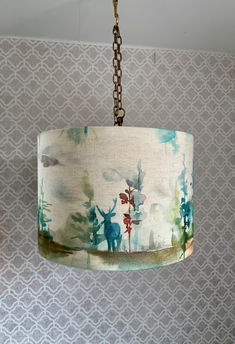 Voyage Wilderness Stag Topaz Lampshade